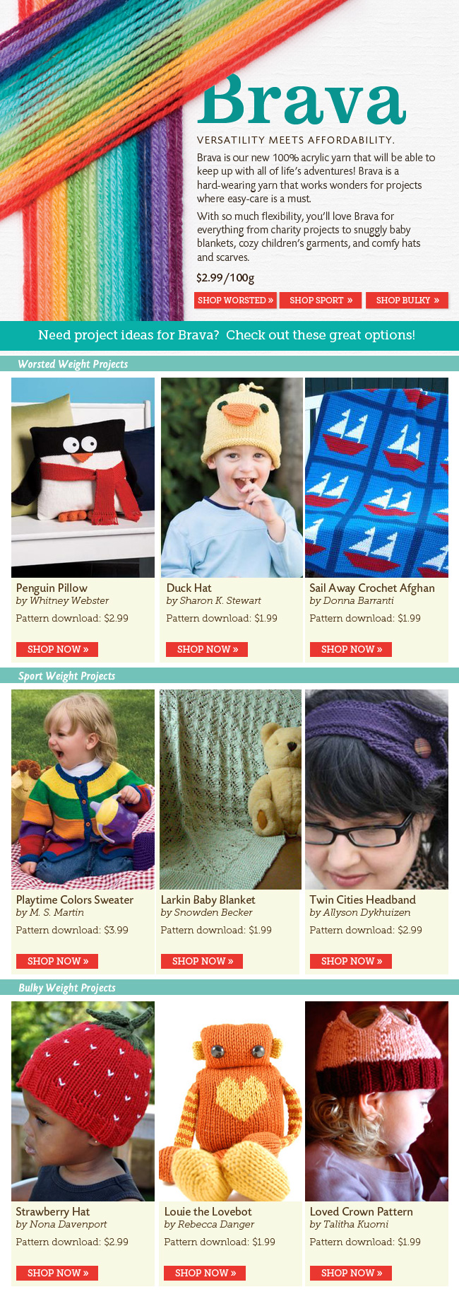 Brava Knitting Yarn